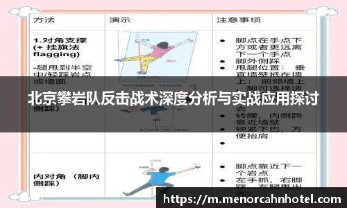 北京攀岩队反击战术深度分析与实战应用探讨
